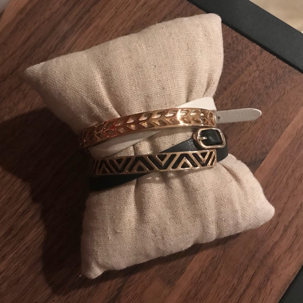 NWOT- Stella & Dot Ally double wrap bracelet (2)